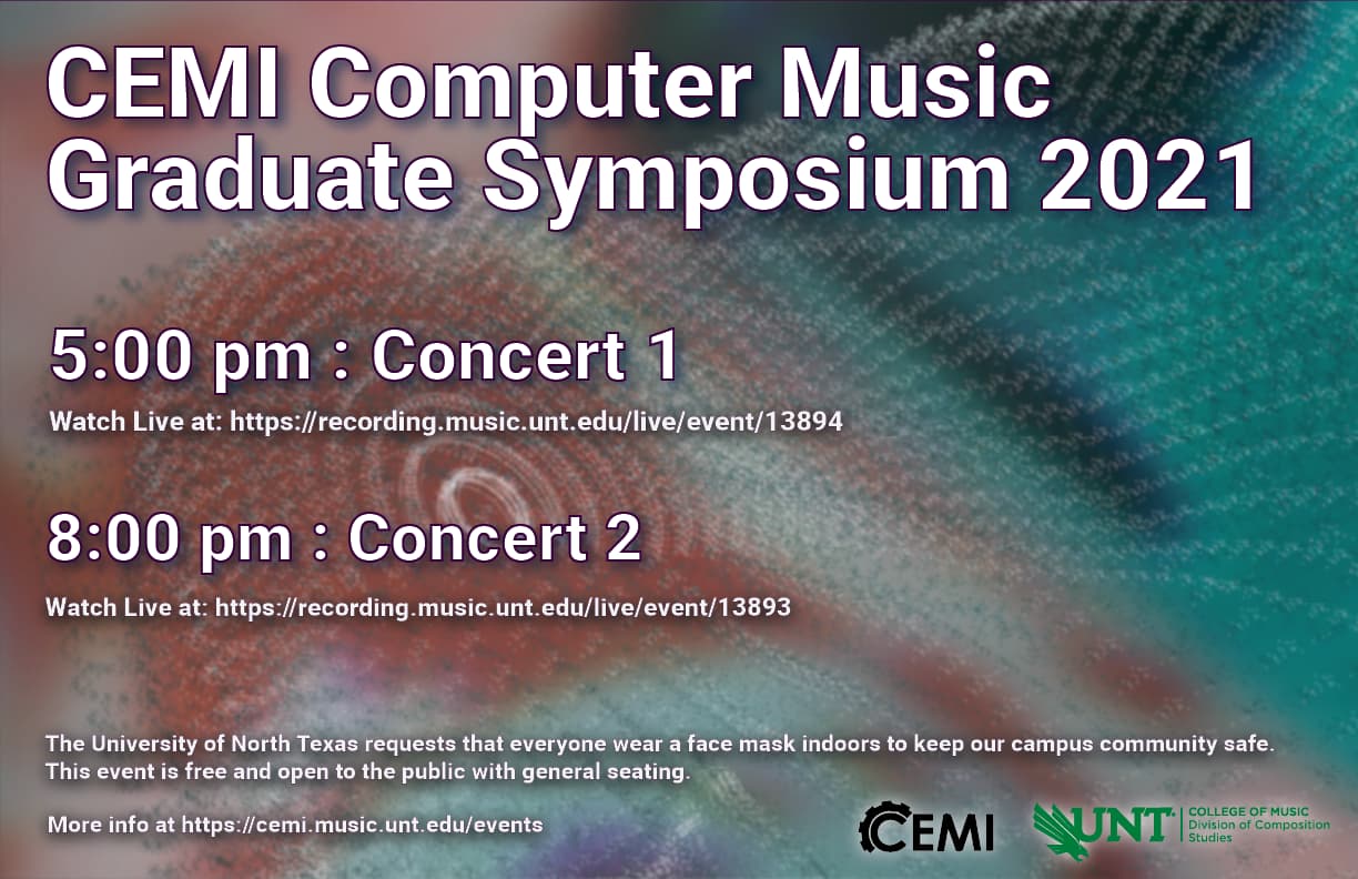 CEMI Event poster all event details are on this page