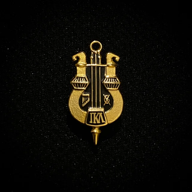 Photo of the Society of Pi Kappa Lambda Pin