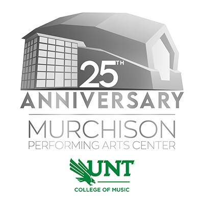 25th Anniversary Logo for the Murchison Performing Arts Center