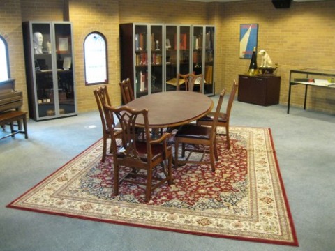 Sanborn Room, part of the Music Library at the University of North Texas College of Music