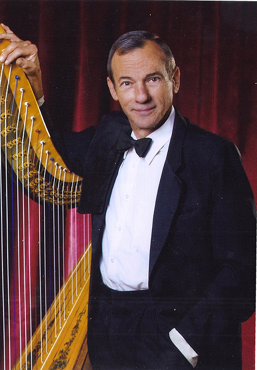 Portrait of David Williams, Harpist