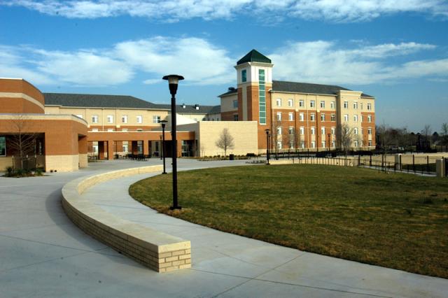 Photo of the exterior of Legends Hall