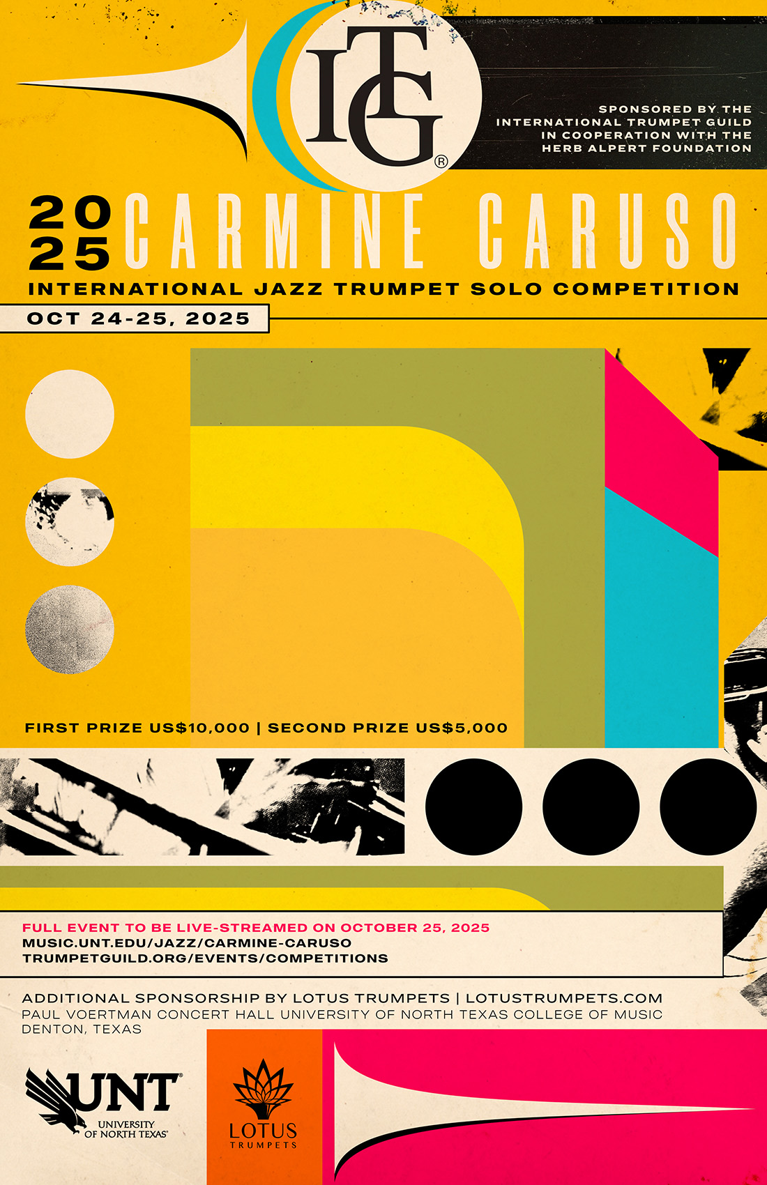Carmine Caruso Competition poster
