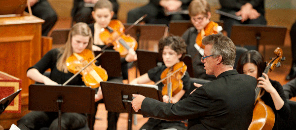 Paul Leenhouts with the Baroque Orchestra