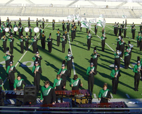 Green Brigade Marching Band - University of North Texas College of Music