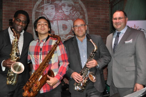 Jazz Saxophone Students with Brad Leali