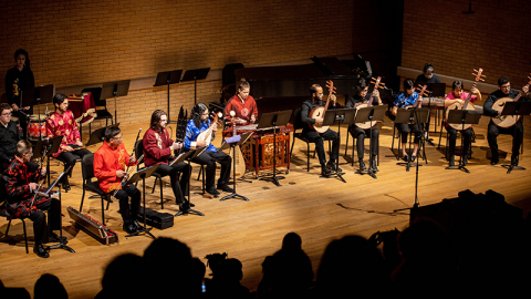 Chinese Ensemble performing