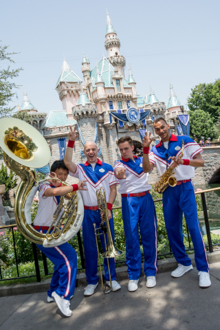 Quartet of Disneyland Band Members
