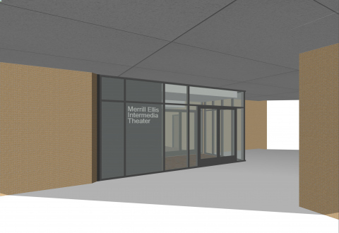 Rendering of New MEIT Exterior Entrance