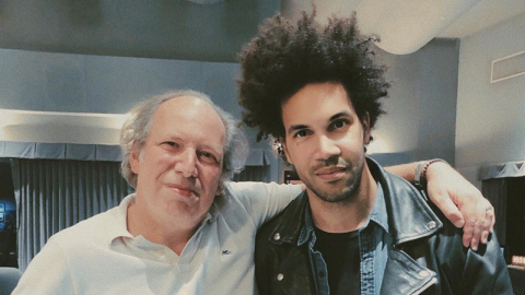Hans Zimmer and Scott Tixier standing next to each other