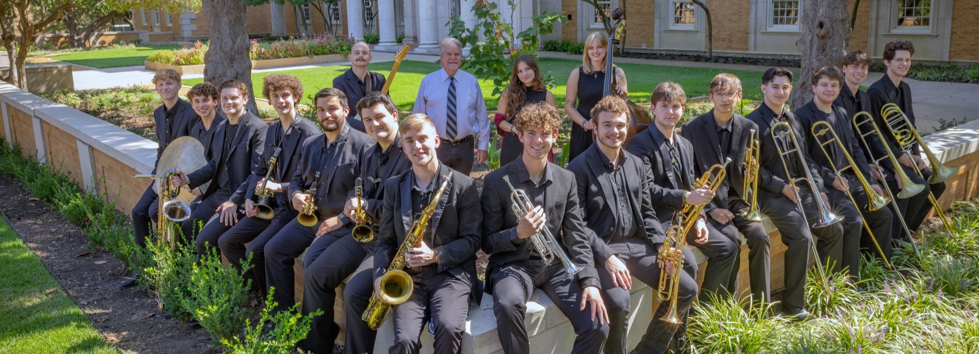 Two O'Clock Lab Band group photo